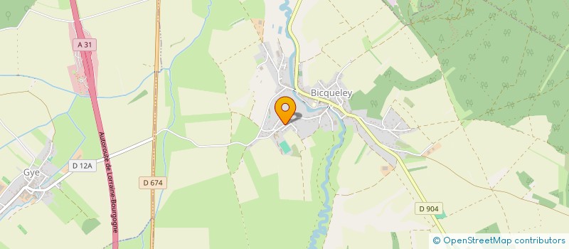 localisation de l'entreprise MADAME LUCIE VALLON  BICQUELEY