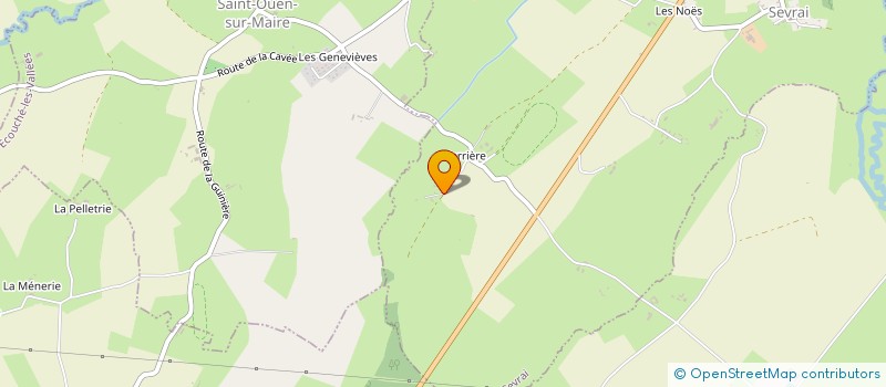 localisation de l'entreprise MADAME LUCIE VAN DE LOOCK à SEVRAI