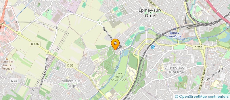 localisation de l'entreprise MADAME LUCIE VAN DER MAELEN  EPINAY-SUR-ORGE