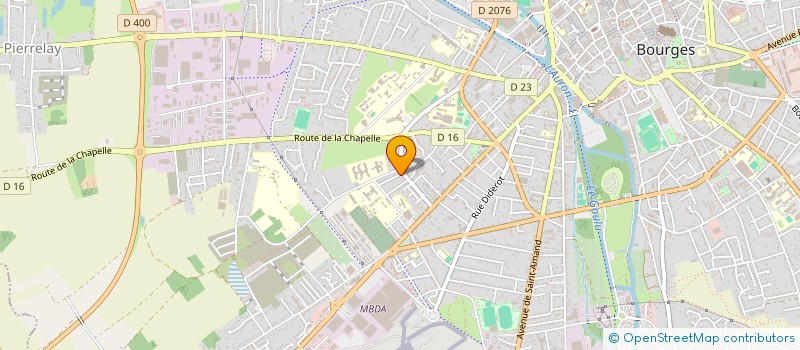 localisation de l'entreprise MADAME LUCIE VAN HASSELAAR  BOURGES