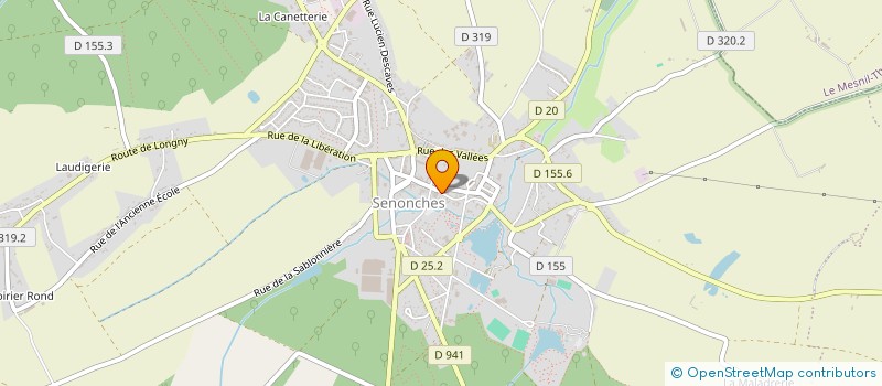 localisation de l'entreprise MADAME LUCIE VANDENBRUWAENE à SENONCHES