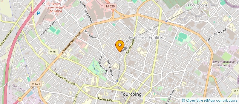 localisation de l'entreprise MADAME LUCIE VANMARCKE  TOURCOING