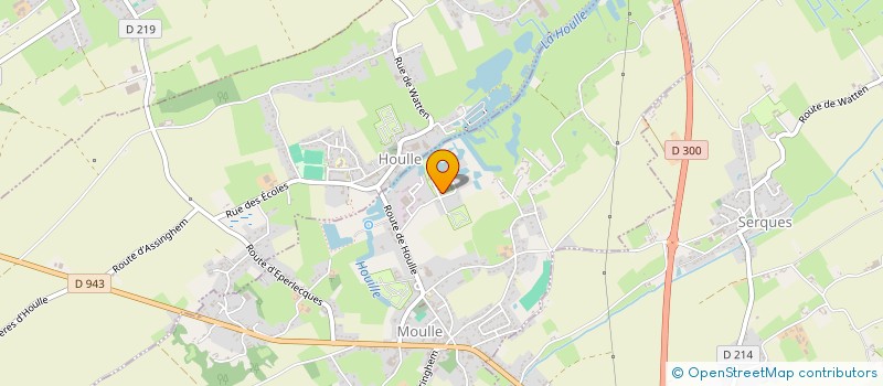 localisation de l'entreprise MADAME LUCIE VASSELLE  MOULLE