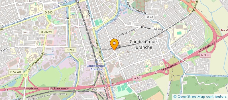 localisation de l'entreprise MADAME LUCIE VERMES  COUDEKERQUE-BRANCHE