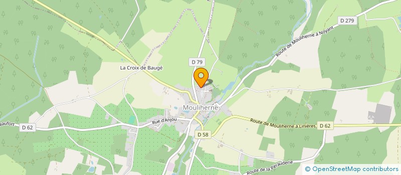 localisation de l'entreprise MADAME LUCIE VERNEAU  NOYANT-VILLAGES