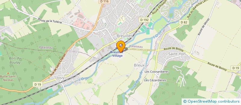 localisation de l'entreprise MADAME LUCIE VERREAUX  BREUX-JOUY