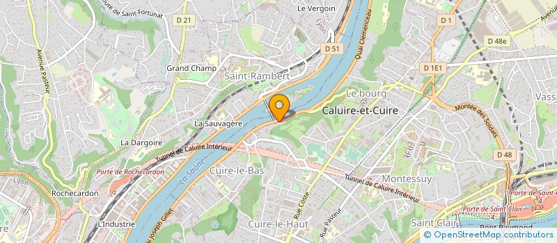 localisation de l'entreprise MADAME LUCIE VEVE à CALUIRE-ET-CUIRE