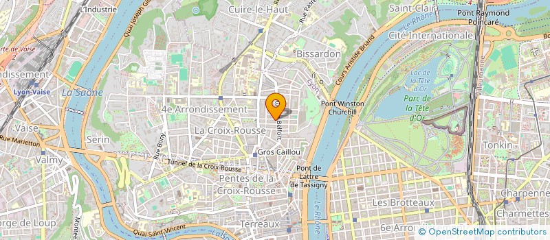 localisation de l'entreprise MADAME LUCIE VIAL à LYON