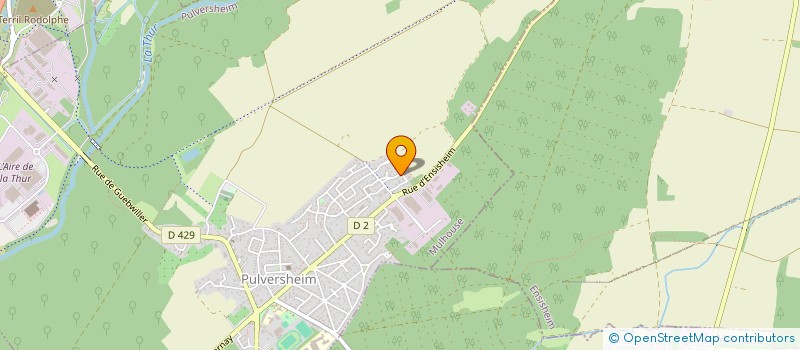 localisation de l'entreprise MADAME LUCIE VIARD  PULVERSHEIM