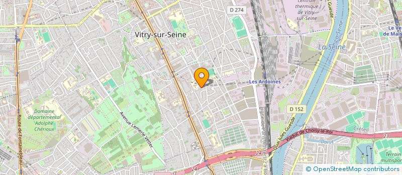 localisation de l'entreprise MADAME LUCIE VICTOIRE à VITRY-SUR-SEINE