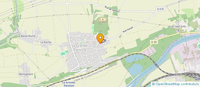 localisation de l'entreprise MADAME LUCIE VIDAL  MISY-SUR-YONNE