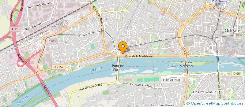 localisation de l'entreprise MADAME LUCIE VIEIRA à ORLEANS