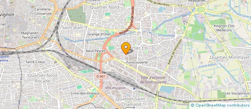 localisation de l'entreprise MADAME LUCIE VILLAR  AVIGNON