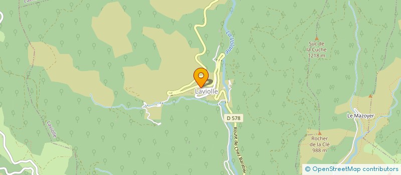 localisation de l'entreprise MADAME LUCIE VILLENEUVE à LAVIOLLE