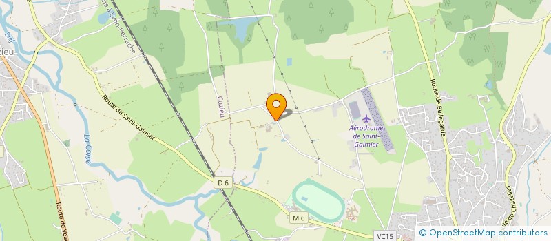 localisation de l'entreprise MADAME LUCIE VILLETELLE  SAINT-MEDARD-EN-FOREZ