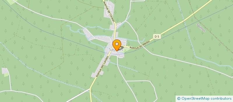 localisation de l'entreprise MADAME LUCIE VILMUS  SAUMOS