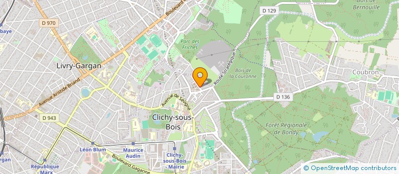 localisation de l'entreprise MADAME LUCIE VINCENT à CLICHY-SOUS-BOIS