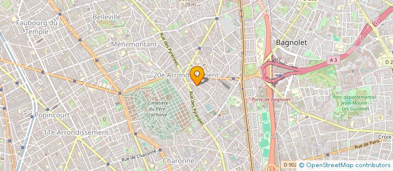 localisation de l'entreprise MADAME LUCIE VIVER  PARIS