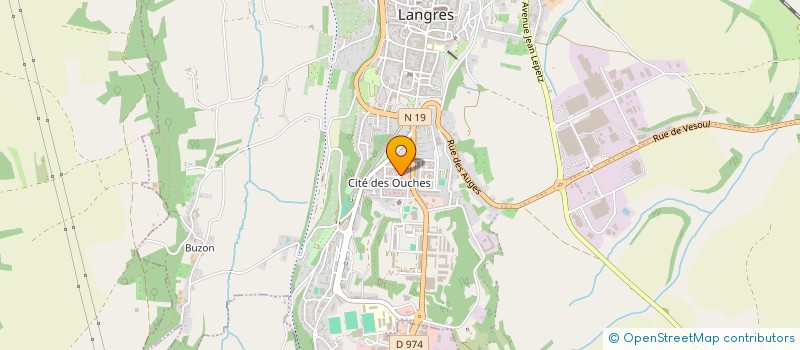 localisation de l'entreprise MADAME LUCIE VOIRIN à LANGRES