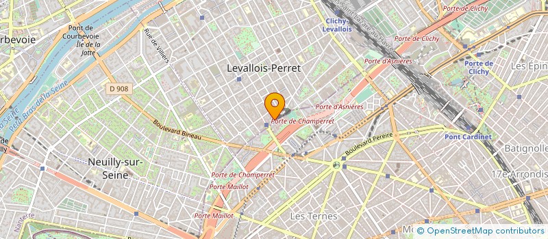 localisation de l'entreprise MADAME LUCIE VOISEMBERT à LEVALLOIS-PERRET