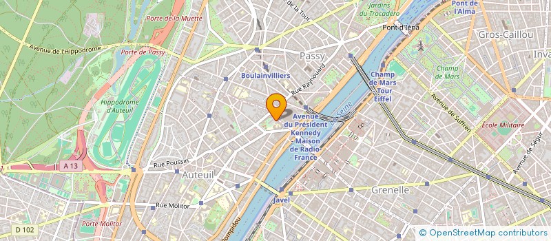 localisation de l'entreprise MADAME LUCIE VOLMER  PARIS