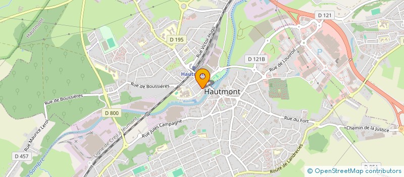 localisation de l'entreprise MADAME LUCIE VRAY  HAUTMONT