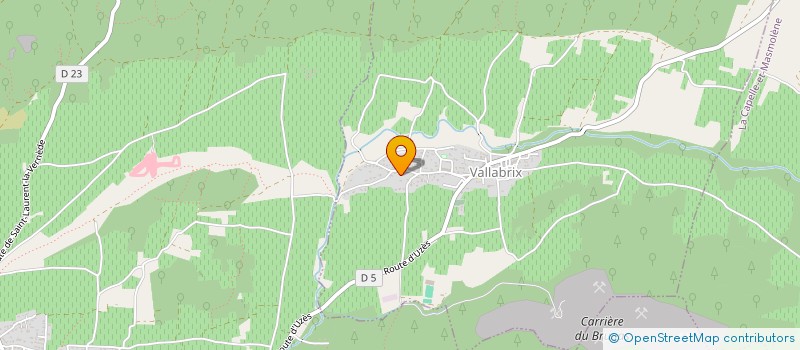localisation de l'entreprise MADAME LUCIE WAGNER  VALLABRIX