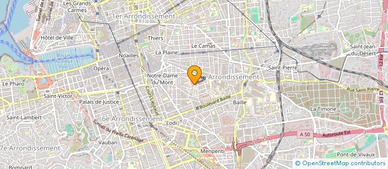 localisation de l'entreprise MADAME LUCIE WINCKLER à MARSEILLE
