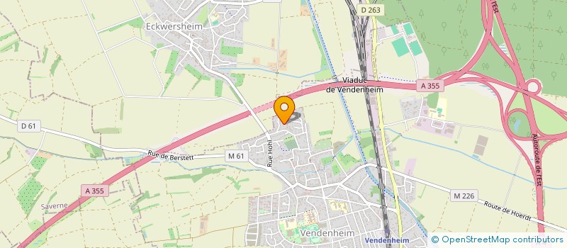 localisation de l'entreprise MADAME LUCIE WITTENMEYER  VENDENHEIM