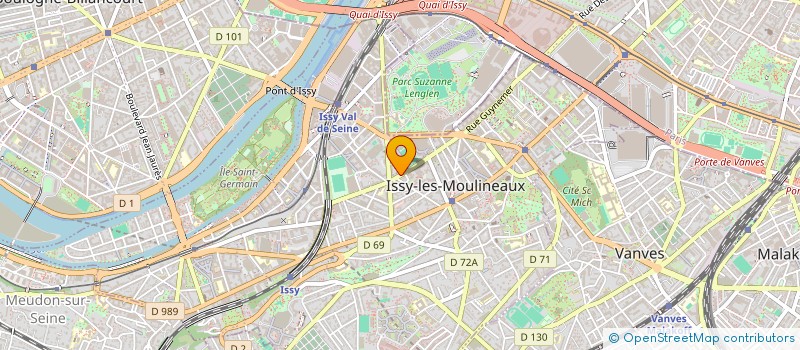 localisation de l'entreprise MADAME LUCIE WOOD  ISSY-LES-MOULINEAUX