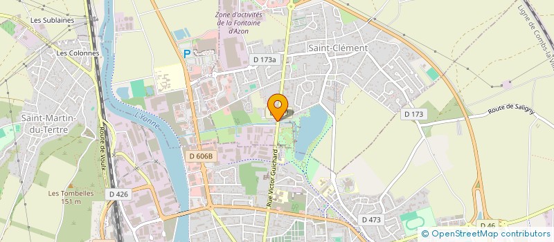 localisation de l'entreprise MADAME LUCIE ZHAO à SENS