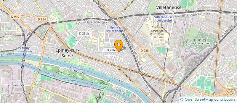localisation de l'entreprise MADAME LUCIENE TAVARES à EPINAY-SUR-SEINE