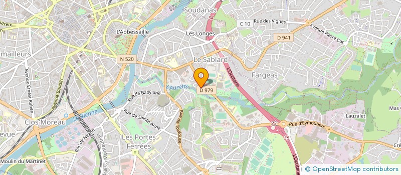 localisation de l'entreprise MADAME LUCIENNE ADAM à LIMOGES