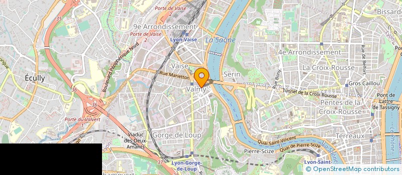 localisation de l'entreprise MADAME LUCIENNE ALCARAZ  LYON