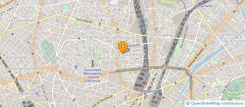 localisation de l'entreprise MADAME LUCIENNE AUPIED  PARIS