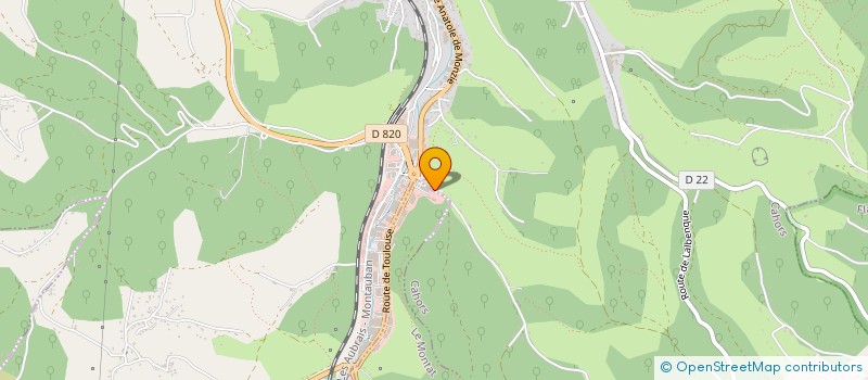 localisation de l'entreprise MADAME LUCIENNE BENECH  CAHORS