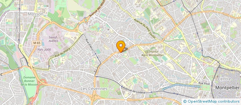 localisation de l'entreprise MADAME LUCIENNE BESNARD à MONTPELLIER