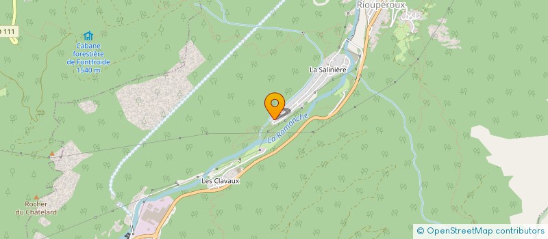 localisation de l'entreprise MADAME LUCIENNE BOCQUET  LIVET-ET-GAVET