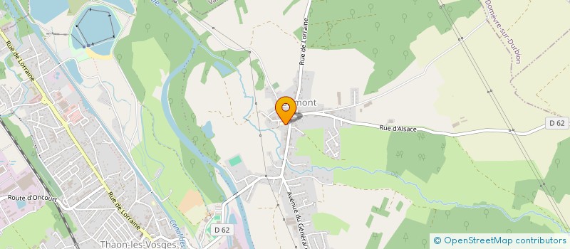 localisation de l'entreprise MADAME LUCIENNE BOILLY  THAON-LES-VOSGES