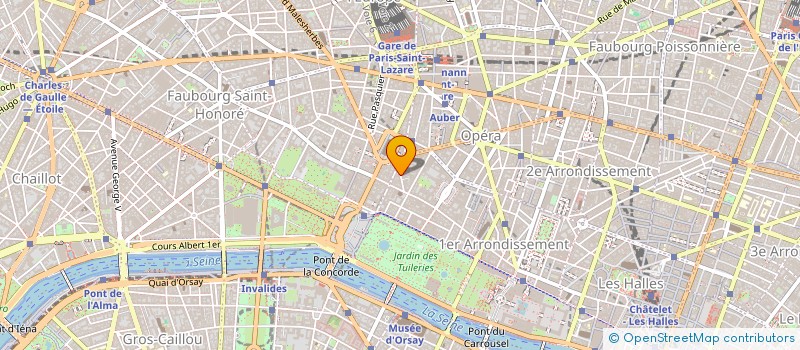 localisation de l'entreprise MADAME LUCIENNE BOLAFFI à PARIS