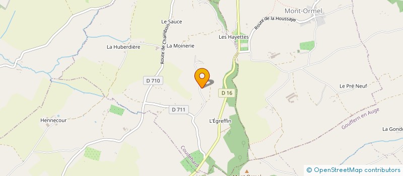 localisation de l'entreprise MADAME LUCIENNE BORDEL à COUDEHARD
