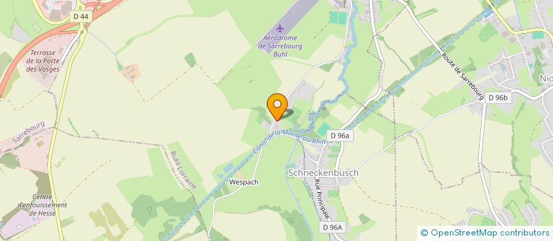 localisation de l'entreprise MADAME LUCIENNE BOSLER  BUHL-LORRAINE