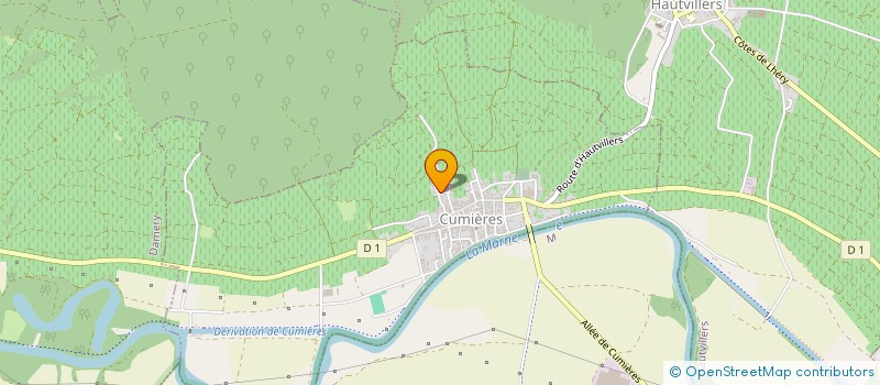 localisation de l'entreprise MADAME LUCIENNE BOURBOIN  CUMIERES