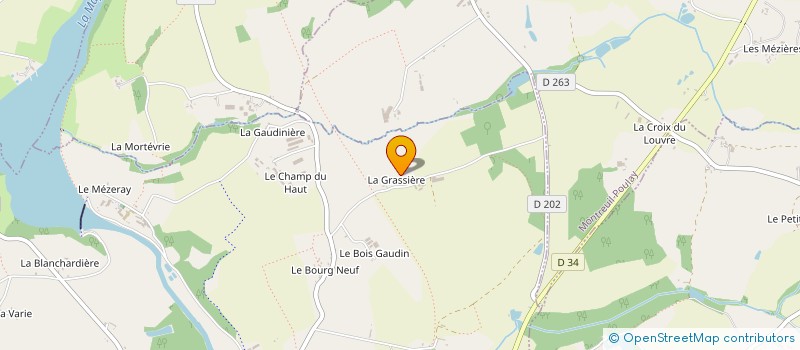 localisation de l'entreprise MADAME LUCIENNE BRETEAU à SAINT-FRAIMBAULT-DE-PRIERES