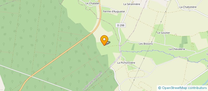 localisation de l'entreprise MADAME LUCIENNE CHEDBOIS à LA FERRIERE-AU-DOYEN