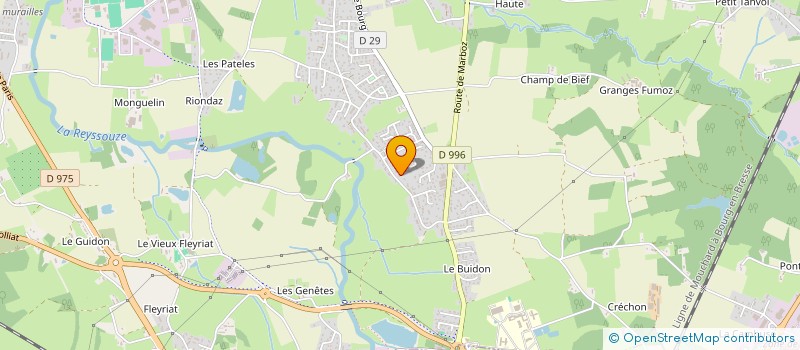 localisation de l'entreprise MADAME LUCIENNE CHEVILLARD à VIRIAT