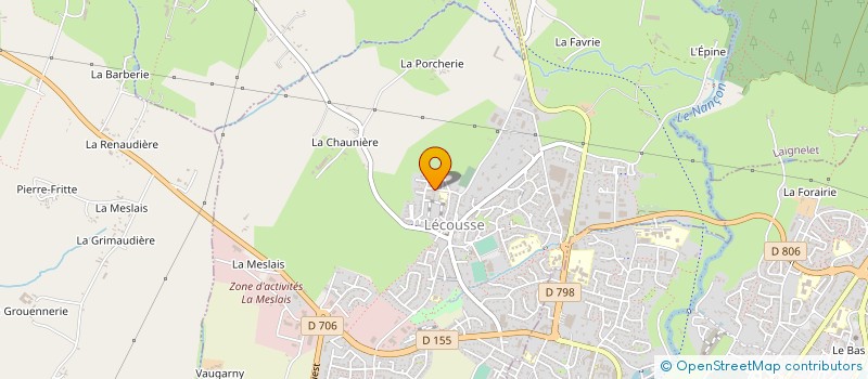 localisation de l'entreprise MADAME LUCIENNE CHOPIN à LA SELLE-EN-LUITRE