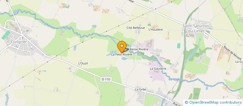 localisation de l'entreprise MADAME LUCIENNE CHRETIEN à LA SELLE-CRAONNAISE