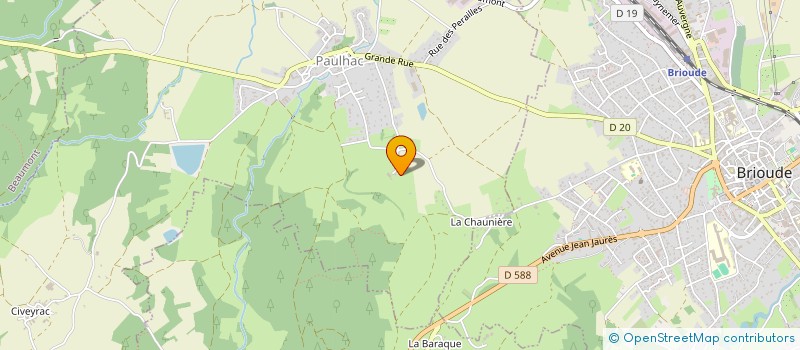 localisation de l'entreprise MADAME LUCIENNE CORNET  LUBILHAC