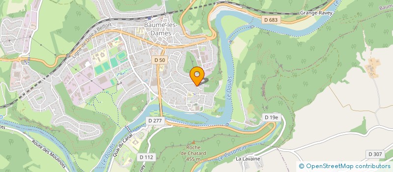 localisation de l'entreprise MADAME LUCIENNE CURTY  VERNE